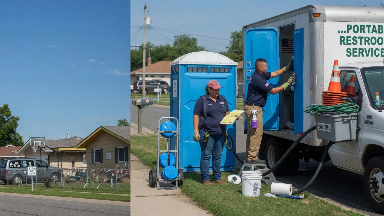 Portable Toilet Rental in Hemlock, IN near me